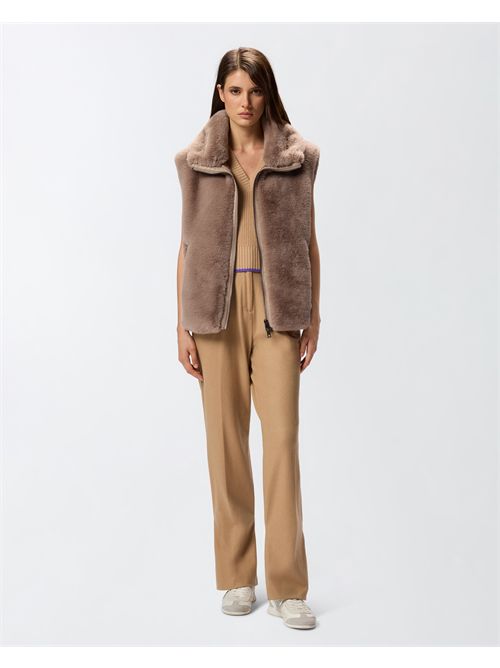Gilet effetto pelliccia con zip PINKO | 105107A2WN/D01